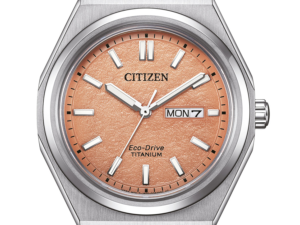 Citizen Super Titanium Ref.AW0130-85ZC Full Set Neu