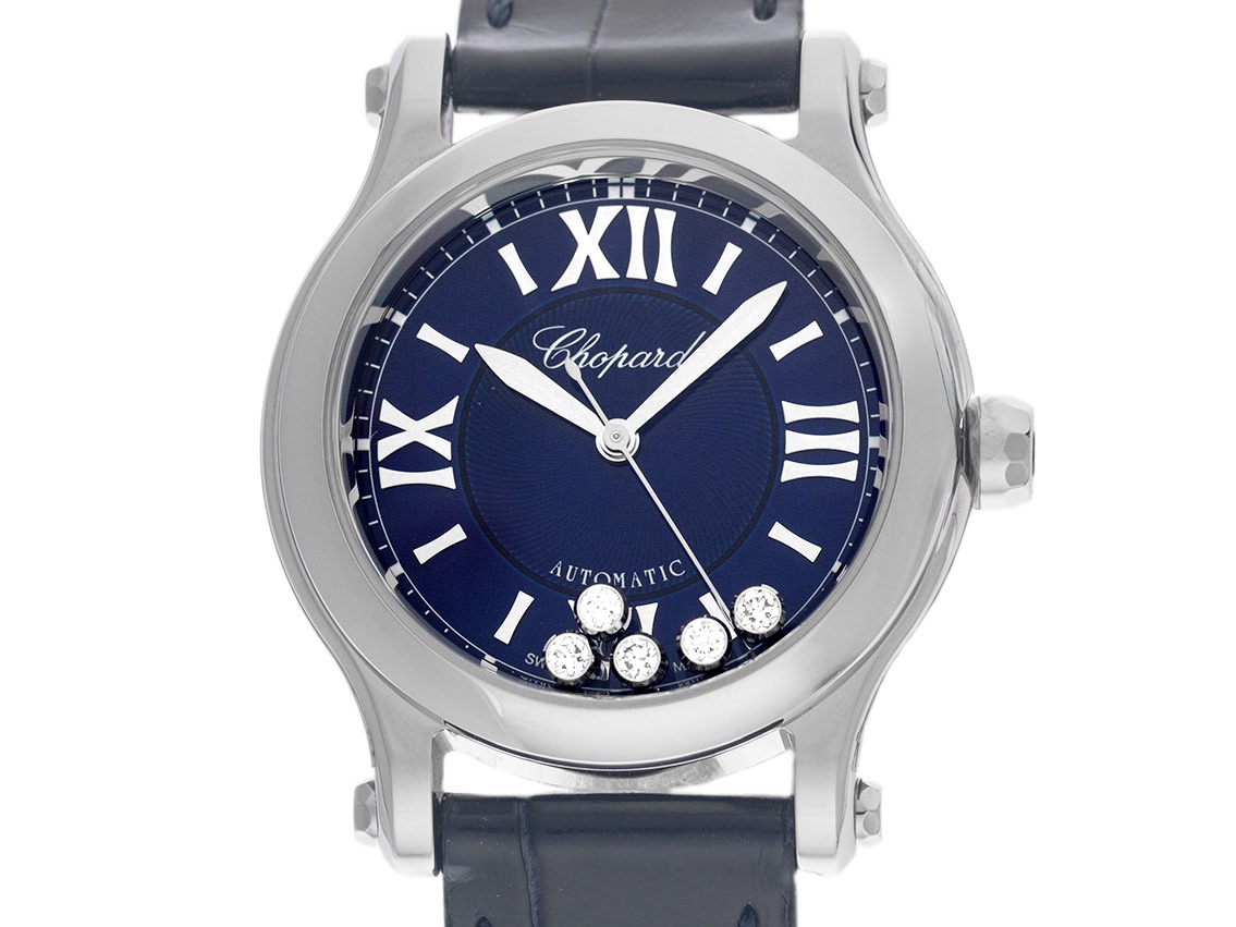 Chopard Happy Sport Diamanten Ref.278573-3016 2025 Full Set Ungetragen