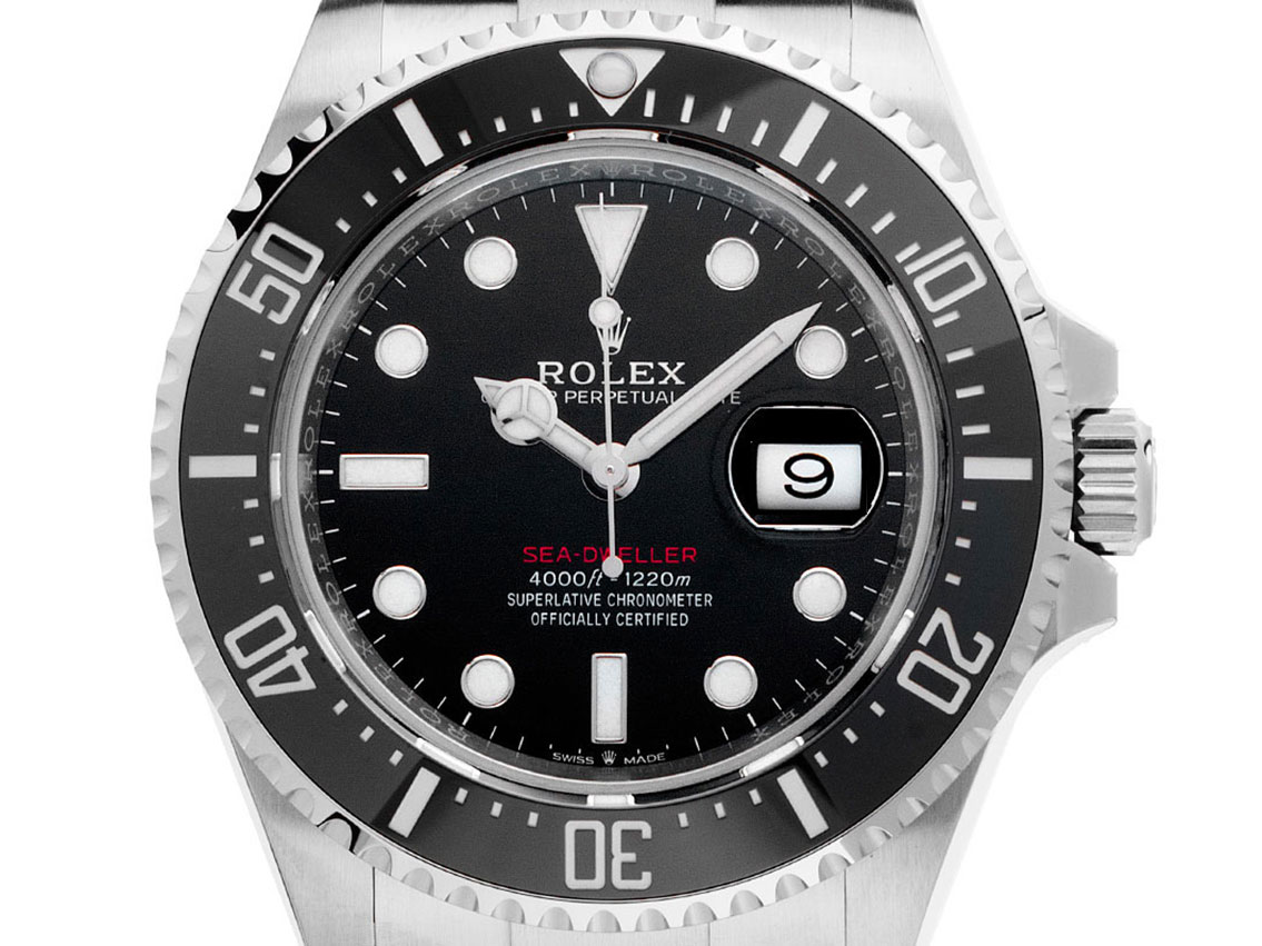 Rolex Sea-Dweller 4000 Red Ref.126600 2019 Full Set wie Neu