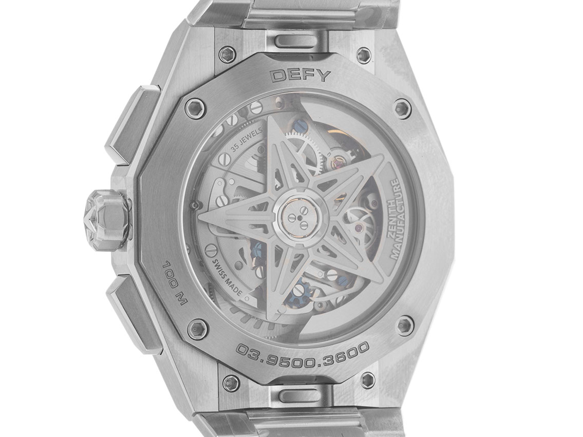 Defy Skyline Chronograph - stainless steel - Armband stainless steel - 42mm  - unworn