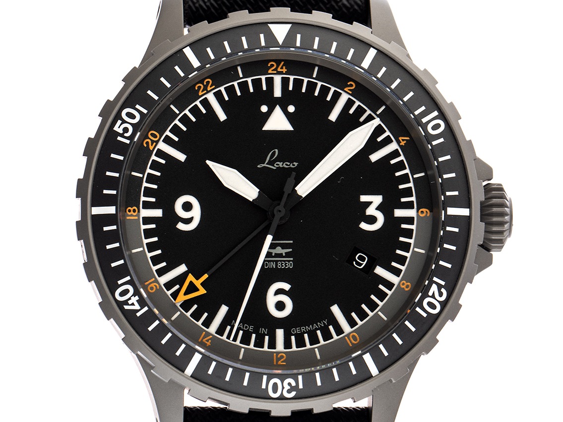 Laco Hamburg GMT DIN 8330 Ref.862165 Full Set Neu