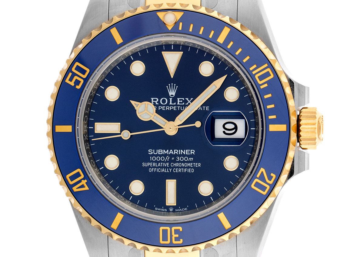 Rolex Submariner Date Ref.126613LB 2021 Full Set wie Neu