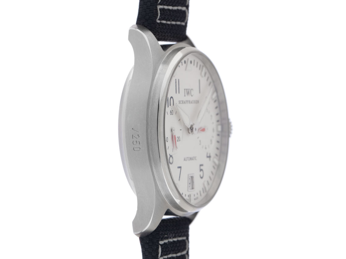 IWC Big Pilot´s Watch DFB Edition Faltschließe Edelstahl