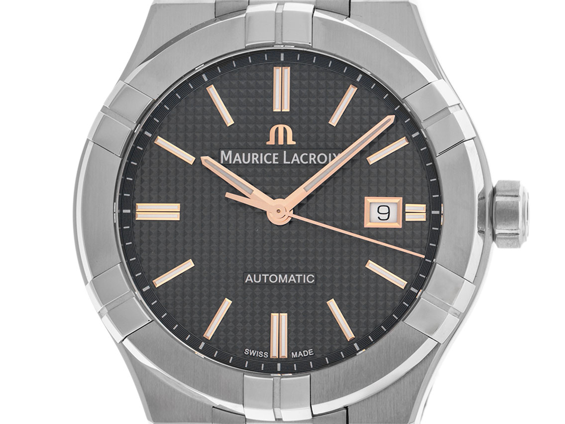 Maurice Lacroix Aikon Ref.AI6008-SS002-331-1 Full Set Neu