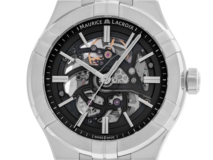 Maurice Lacroix Aikon Automatic Skeleton Ref.AI6008-SS002-030-1 2025 Full Set Neu Neuheit