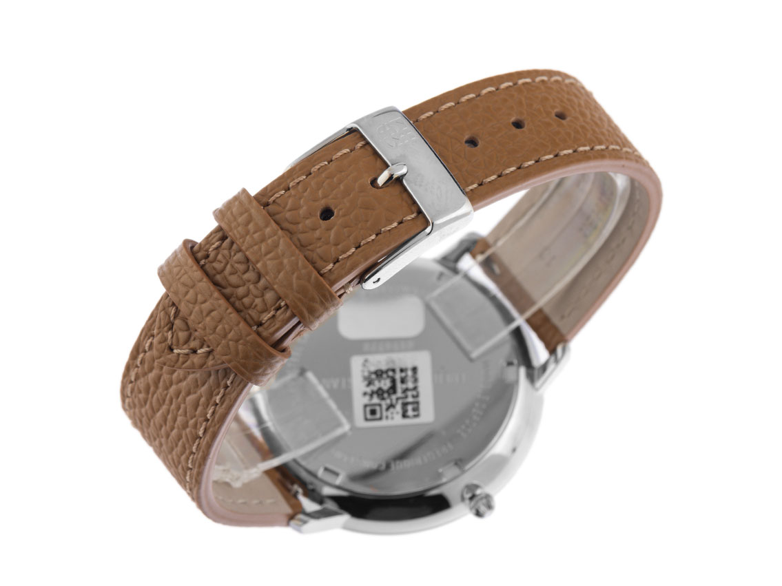 Frederique Constant Classics Moonphase Edelstahl Armand Leder