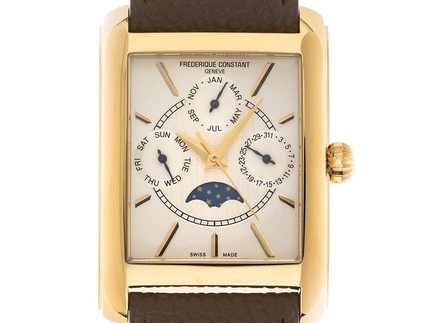 Frederique Constant Classics Carree Ref.FC-265S4C5 Full Set Neu