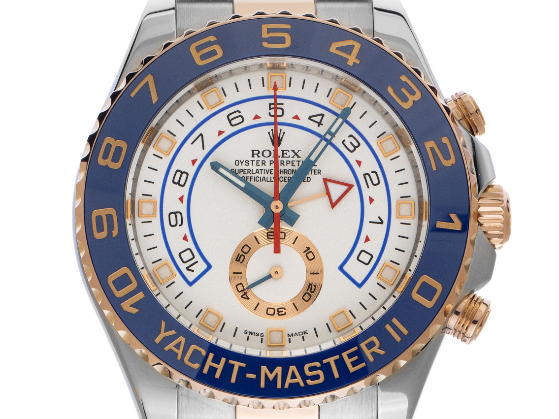 Rolex Yacht-Master II Ref.116681 2018 Full Set sehr gut Vintage