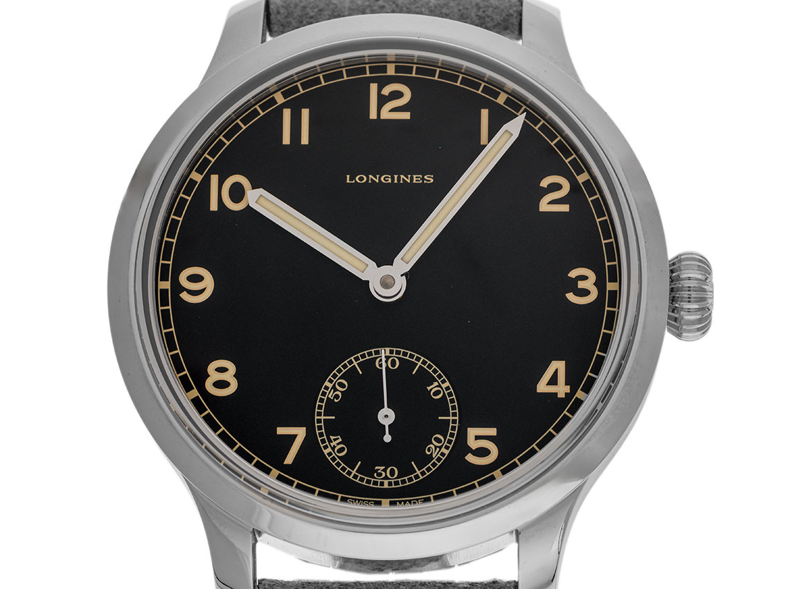 Longines Heritage Military 1938 Ref.L2.826.4.53.2 2025 Full Set Ungetragen
