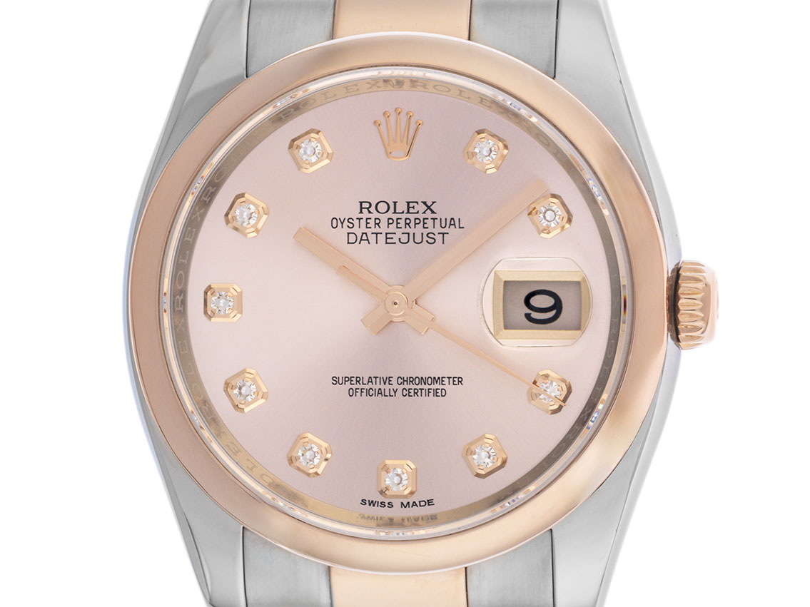 Rolex Datejust Ref.116201 2005 Full Set sehr gut Vintage