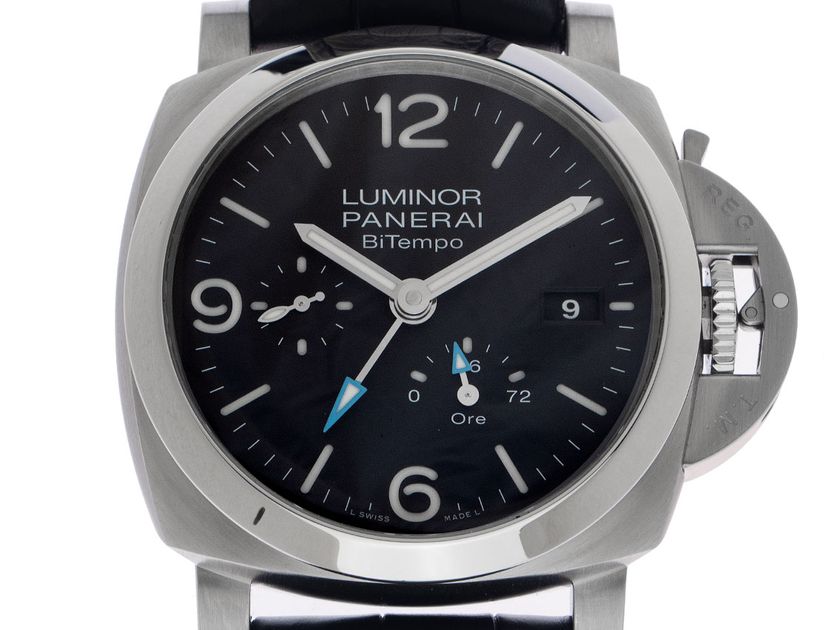 Panerai Luminor BiTempo Power Reserve GMT Ref.PAM01360 2026 Full Set Ungetragen