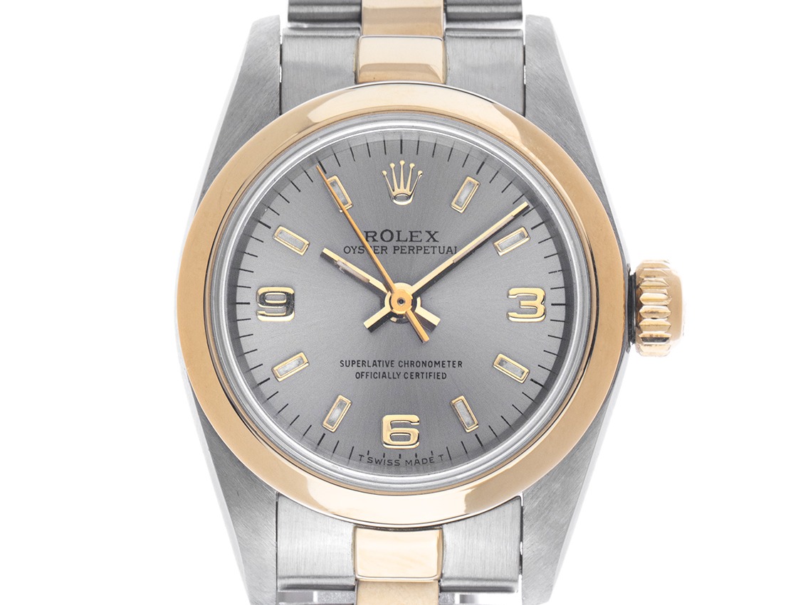 Rolex Oyster Perpetual Lady Ref.67183 1997 Full Set sehr gut Vintage