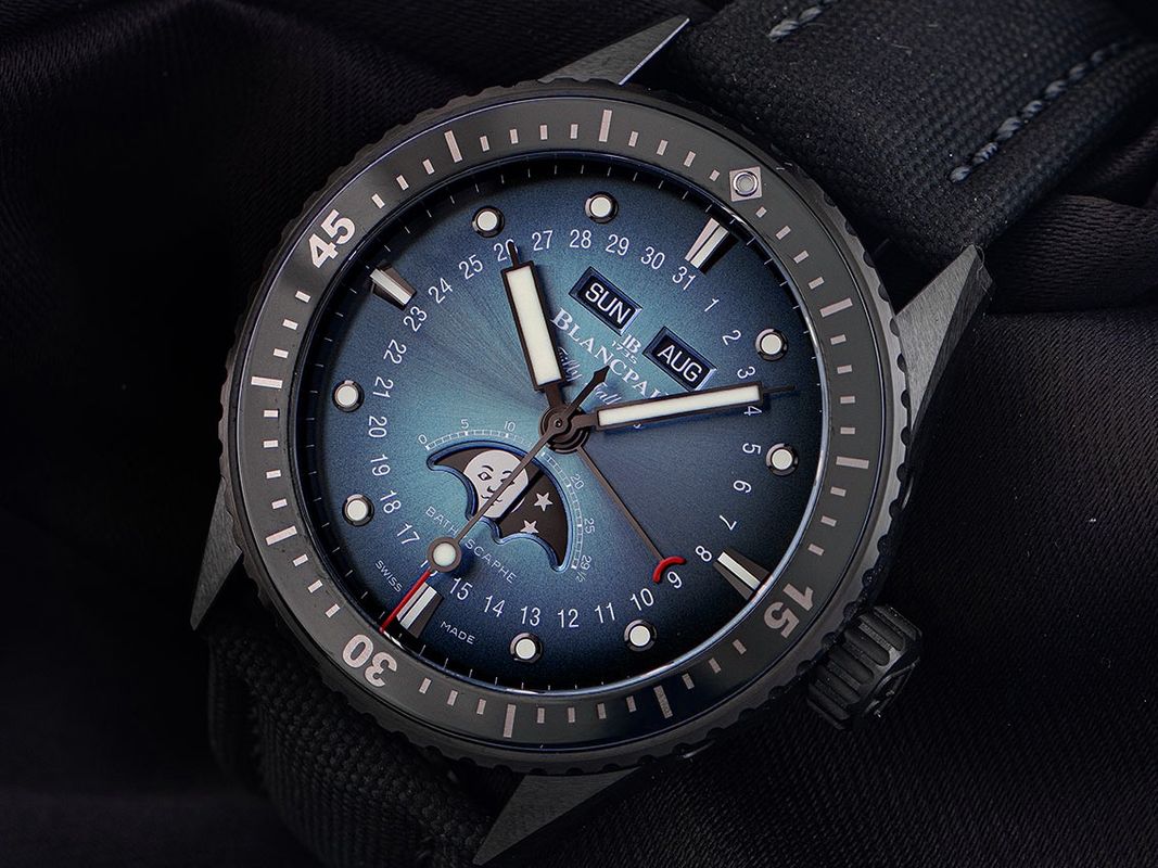 Blancpain Fifty Fathom Bathyscaphe Quantième Complet Phases de