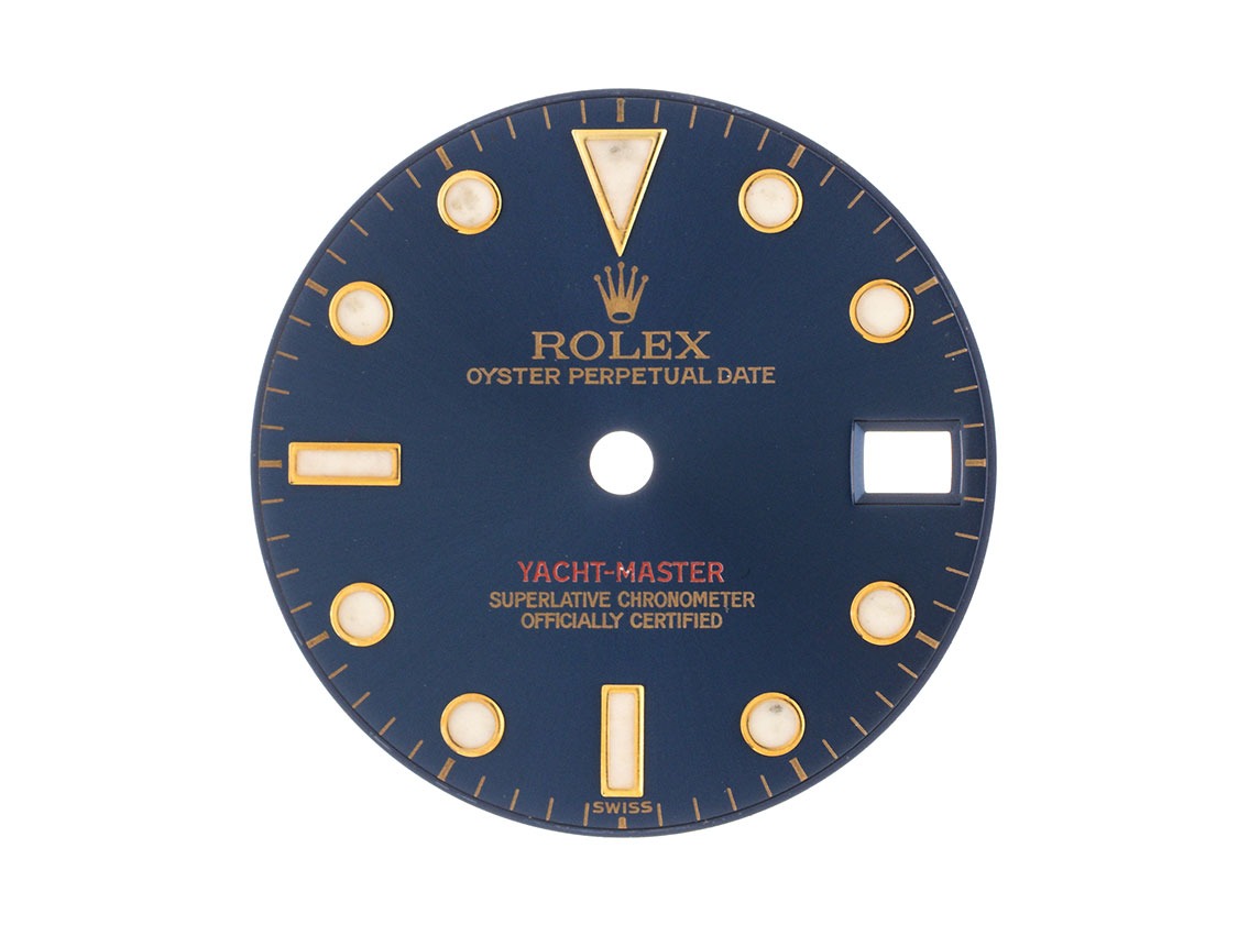 Rolex Zubehör - Zifferblatt Yachtmaster Blue Dial 29mm Vintage