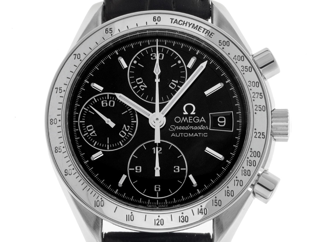 Omega Speedmaster Reduced Lederarmband Omega Speedmaster Reduced