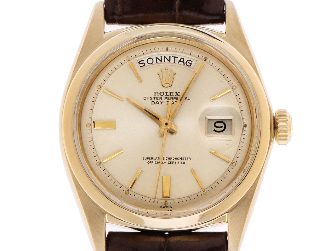 Rolex Day-Date 18kt Gelbgold open 6/9 18kt Gelbgold Armand