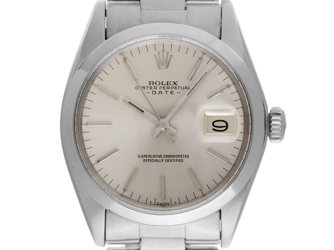 Rolex Oyster Perpetual Date Ref.1500 1968 Full Set sehr gut Vintage 