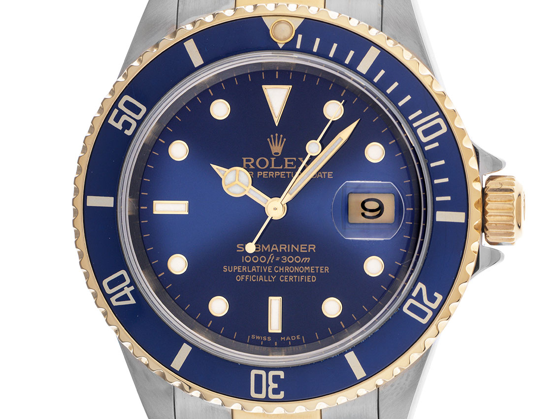 Rolex Submariner Date Ref.16613 2005 Full Set sehr gut Vintage