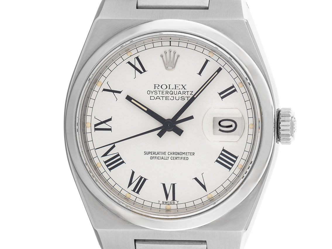 Rolex Datejust Oysterquartz Ref.17000 1978 Box&Beschreibung sehr gut Vintage 