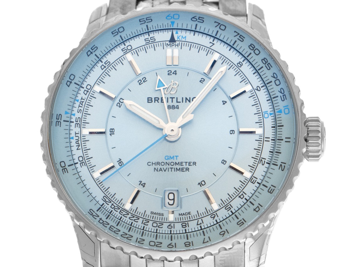 Breitling Navitimer GMT Ref.A32310171C1A1 Bj.2023 Full Set wie Neu