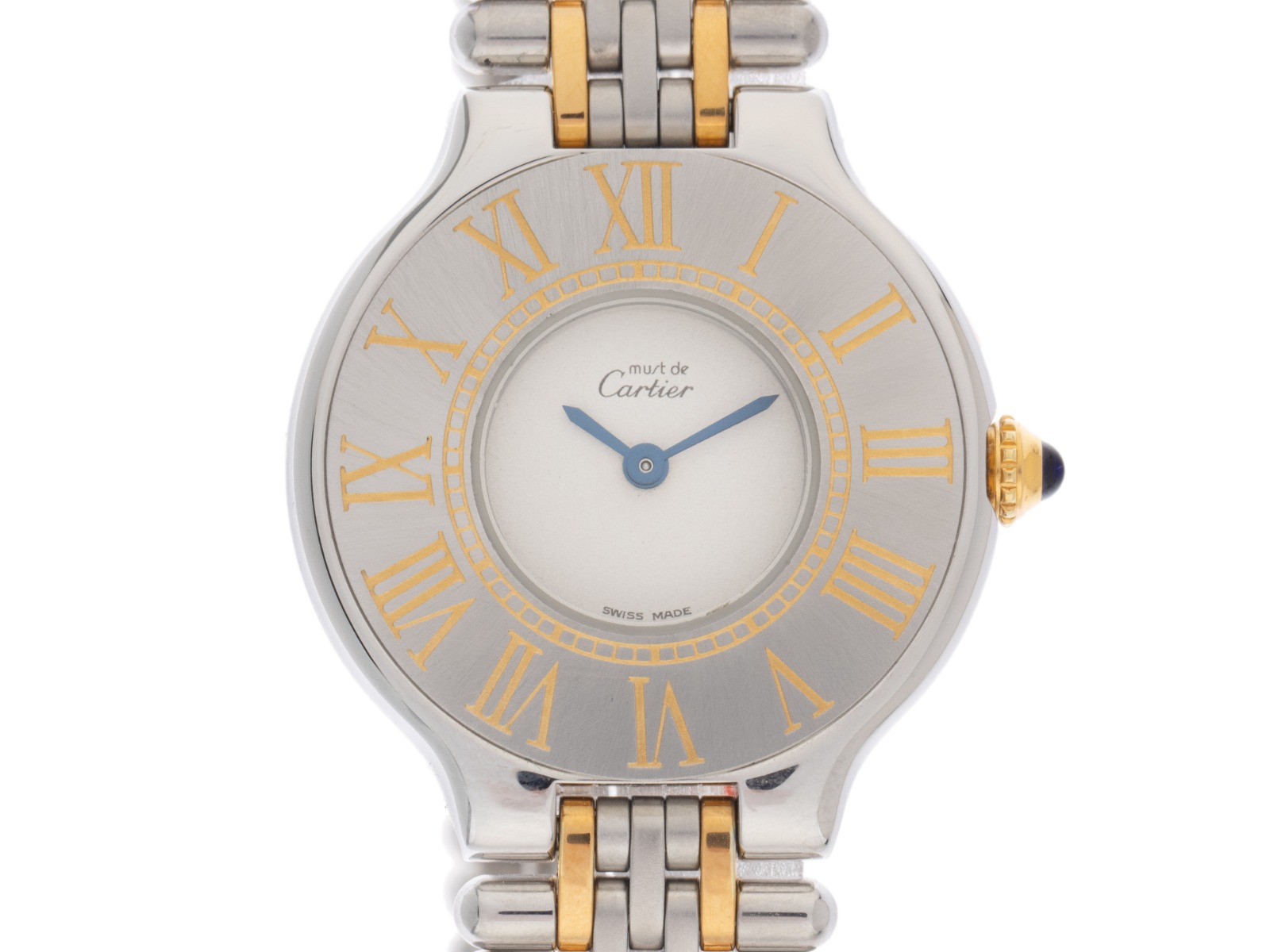 Cartier Must 21 de Cartier Ref.9010 1993 Box&Beschreibung sehr gut Vintage 