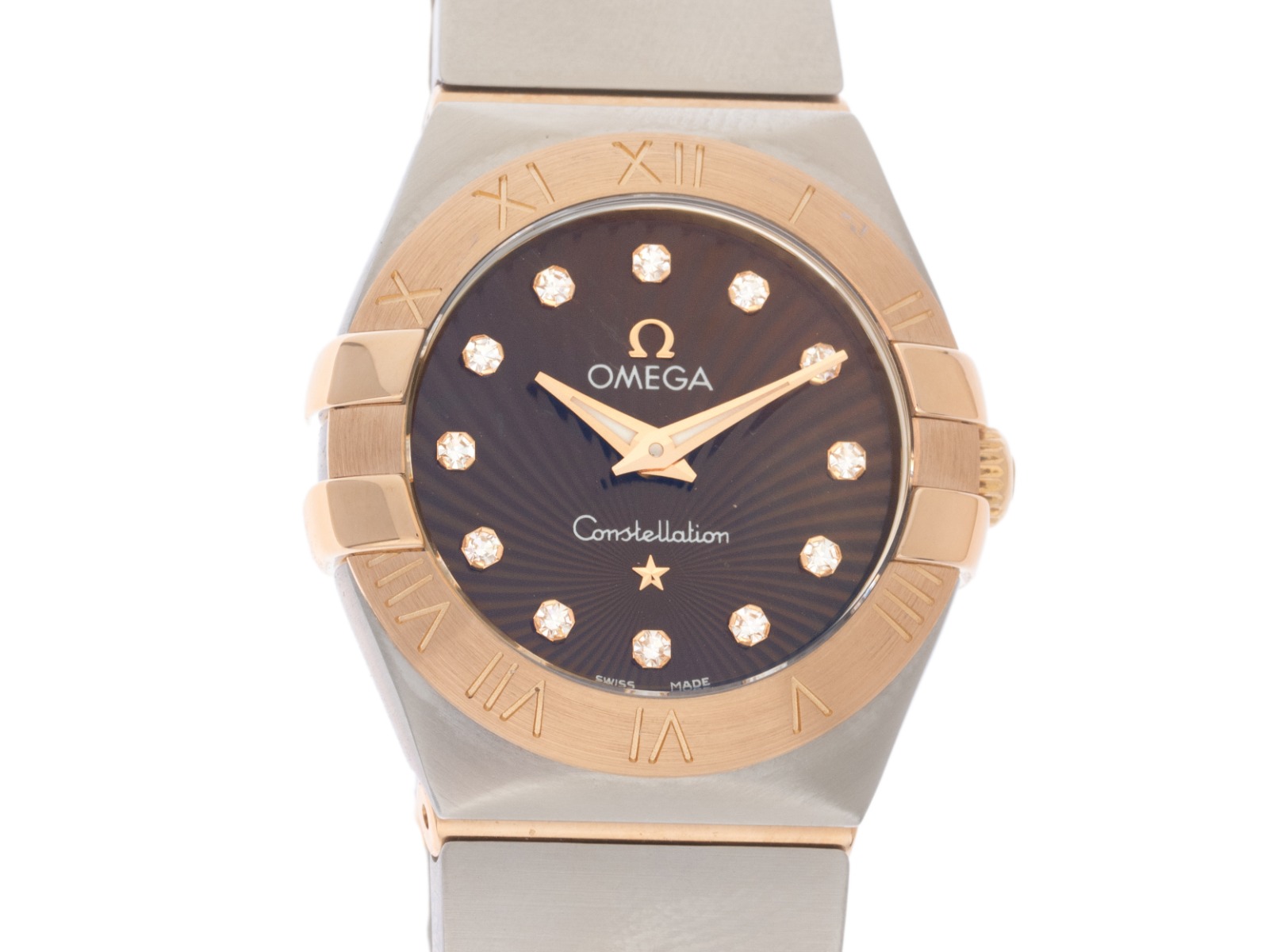 Omega Constellation Diamanten Ref.123.20.24.60.63.001 2014 Full Set wie Neu Vintage