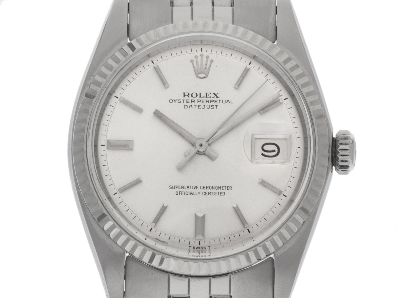 Rolex Datejust Ref.1601 1972 Full Set sehr gut Vintage 