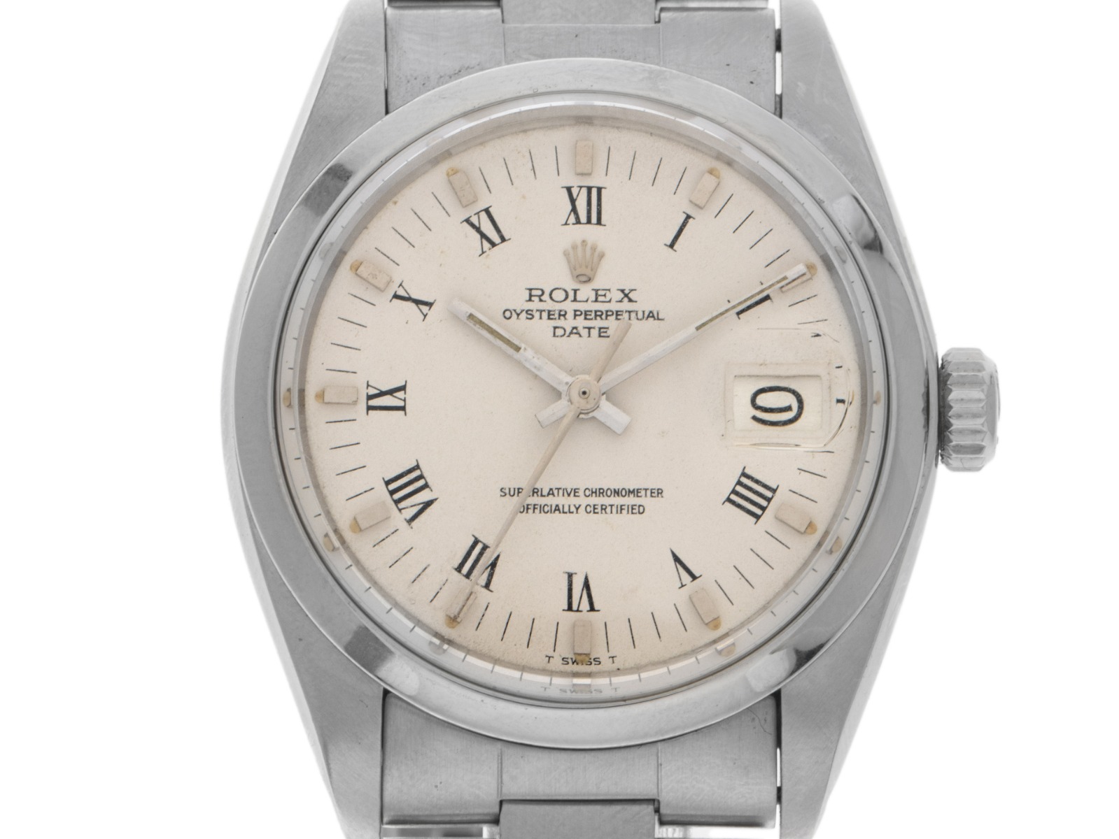 Rolex Oyster Perpetual Date open 6/9 stainless steel Bracelet