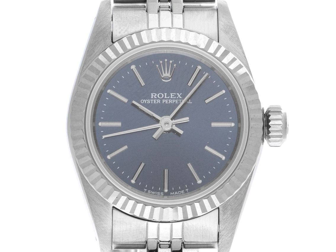 Rolex Oyster Perpetual Lady Ref.67194 1991 Full Set sehr gut Vintage