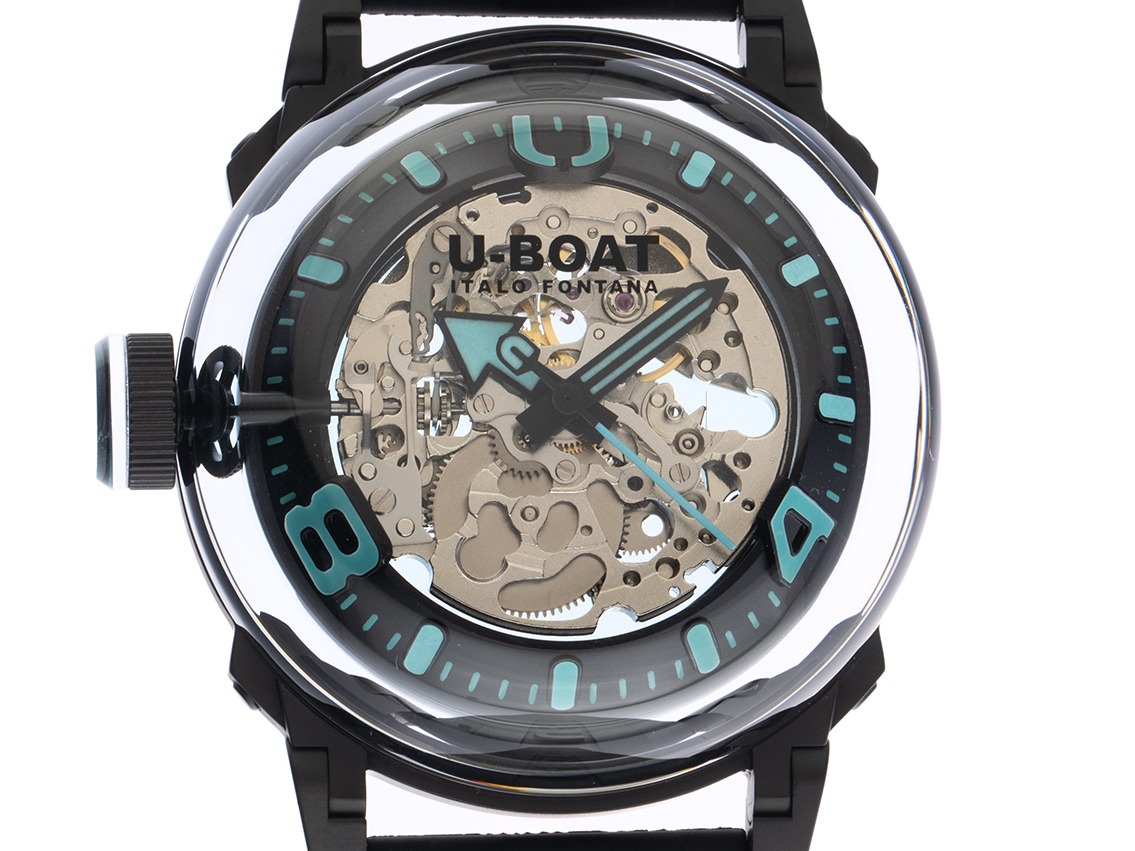 U-Boat U-65 AUTOMATIC 44mm PVD TURQUOISE Ref.3348 Full Set Neu 