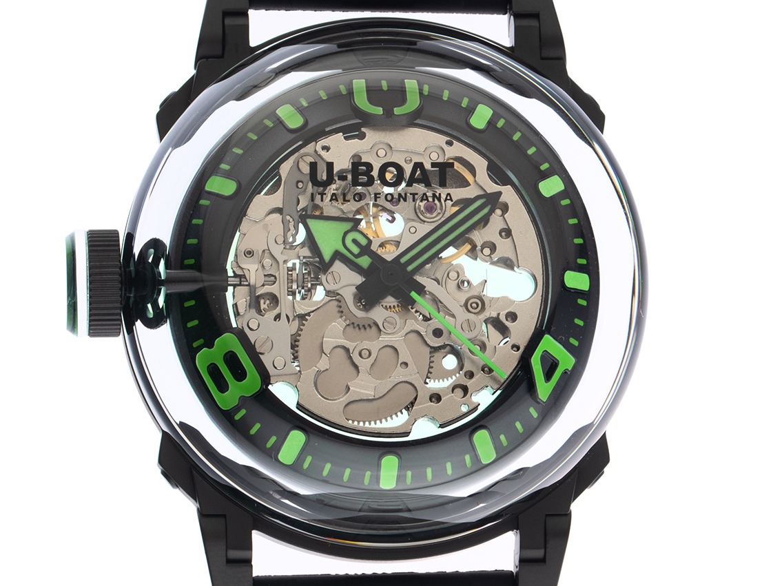 U-Boat U-65 AUTOMATIC 44mm PVD GREEN Ref.3347 Full Set Neu 