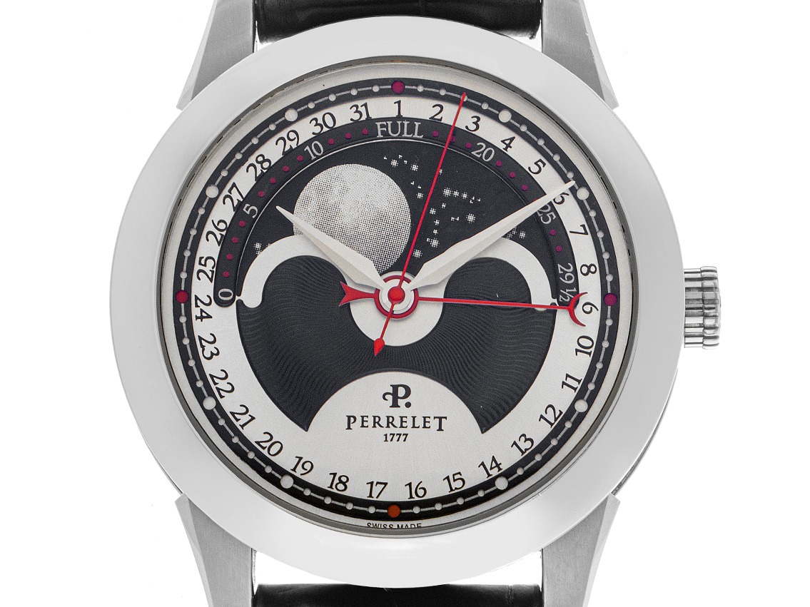 Perrelet Mondphase Ref.A1039/2 2020 Full Set wie Neu Vintage