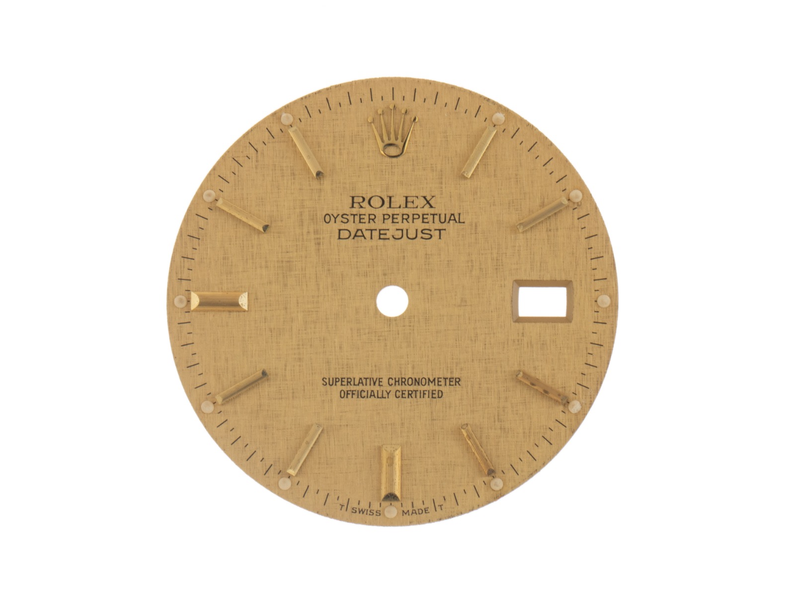 Rolex Zubehör - Zifferblatt Datejust Champagner 36mm Vintage