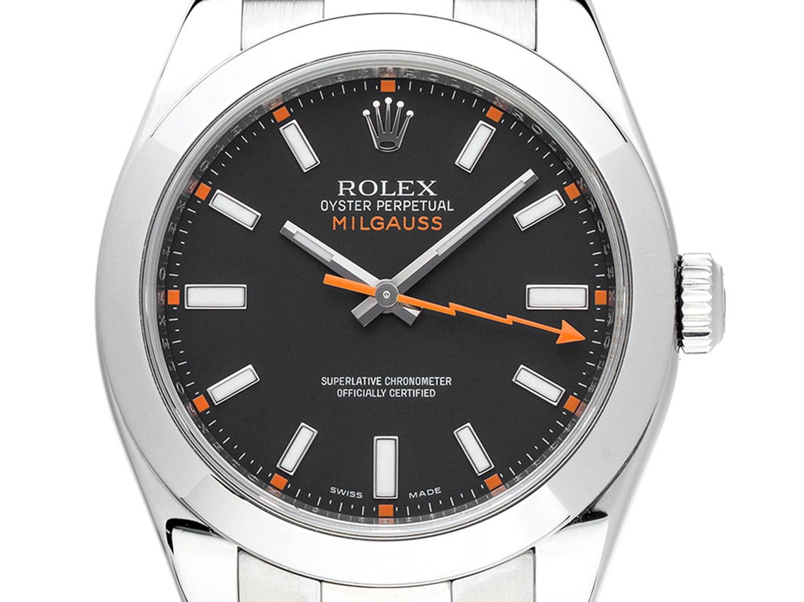Rolex Milgauss Ref.116400 Bj.2014 Full Set sehr gut Vintage