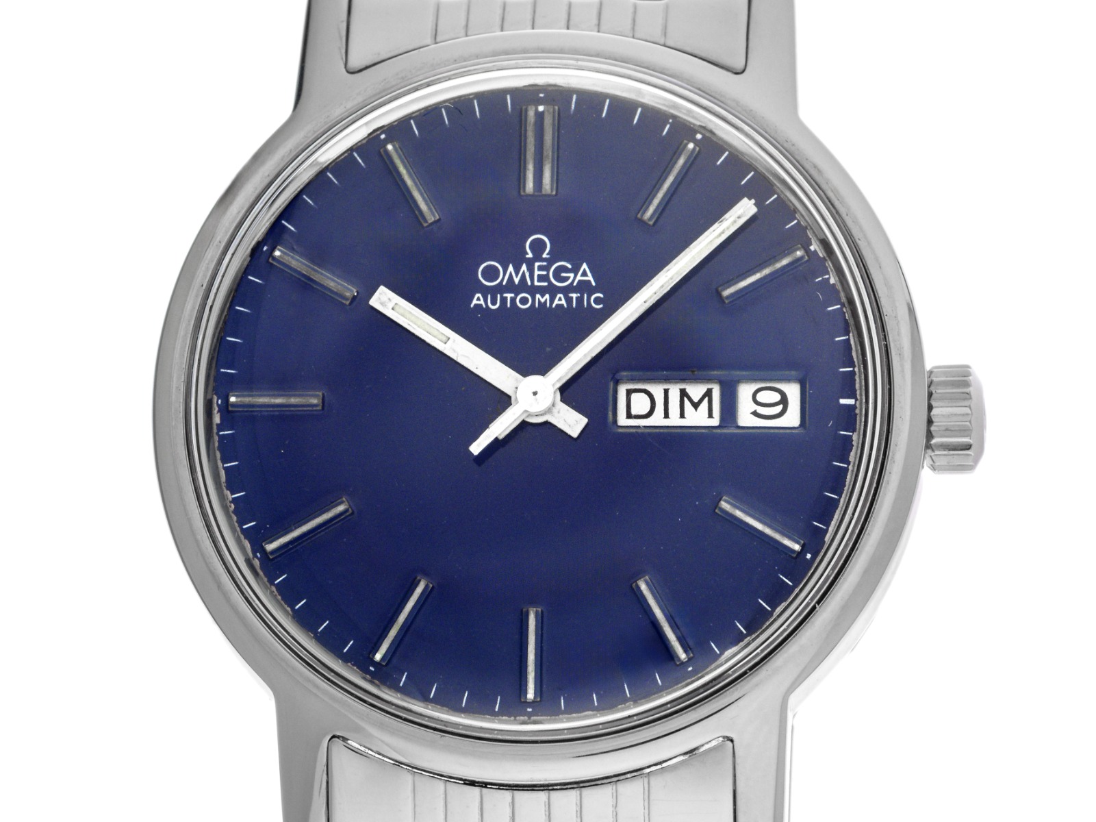 Omega Genevé Day-Date Ref.166.0117 1972 original Box sehr gut Vintage