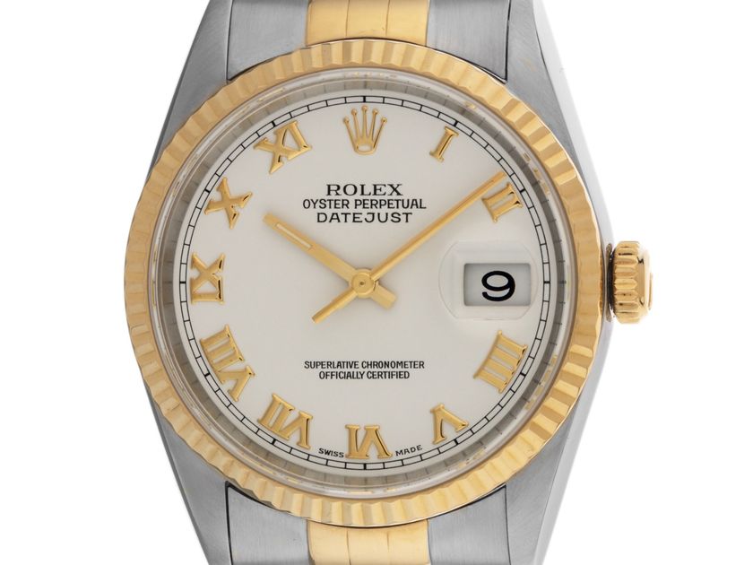 Rolex Datejust Ref.16233 Bj.2000 Box&Beschreibung sehr gut Vintage