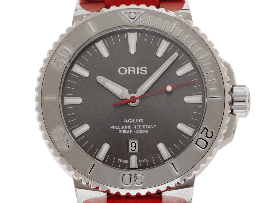 Oris Aquis Date Ref.01 733 77304153 2022 Full Set wie Neu Vintage