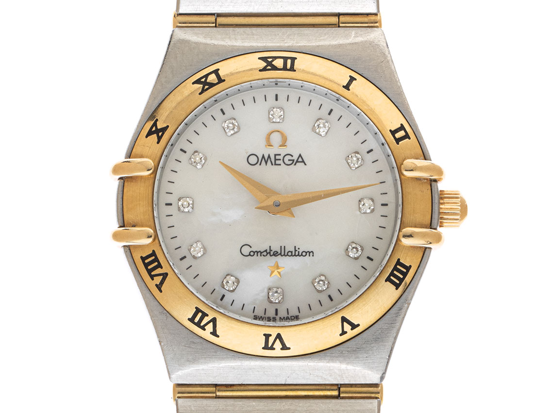Omega Constellation Lady Ref.795.1202 1998 Box&Beschreibung original unpoliert
