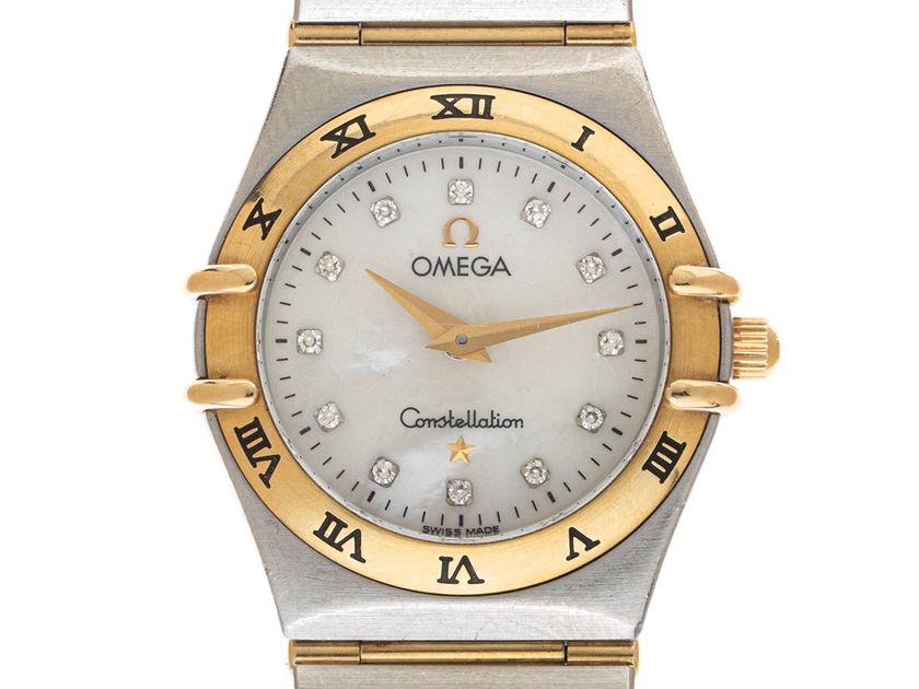 Omega Constellation Lady Ref.127.27.500 Bj.2000 Full Set original Vintage Unpoliert