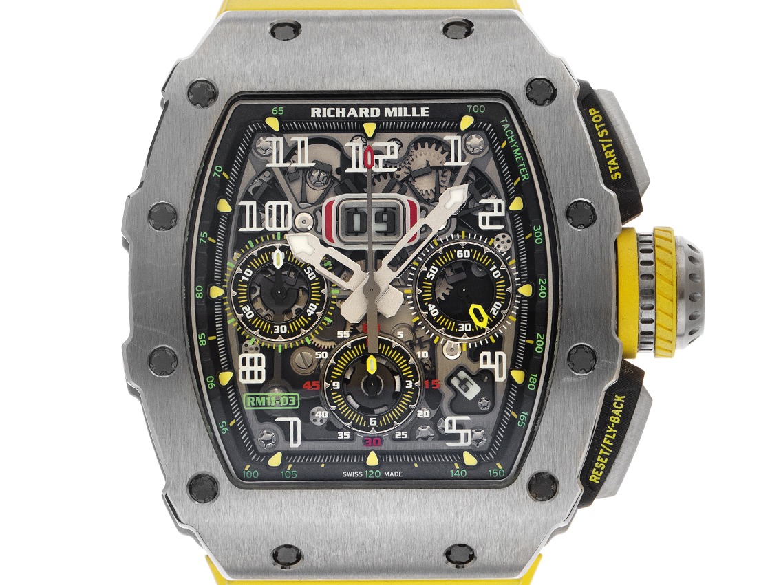 Richard Mille Ref.RM11-03.TI 2019 Full Set wie Neu