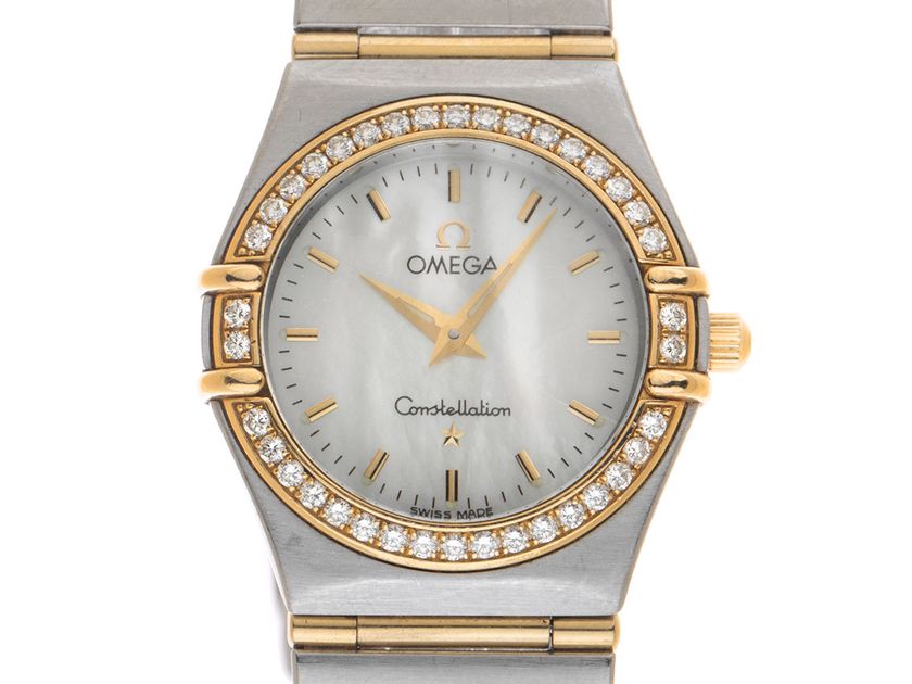 Omega Constellation Lady Ref.12777000 2001 Full Set original unpoliert