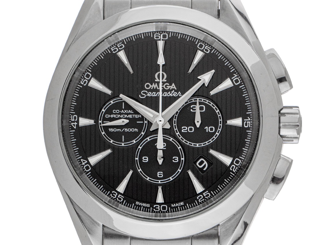 Omega Seamaster Aqua Terra Chronograph Ref.231.10.44.50.01.001 2012 Full Set wie Neu Vintage