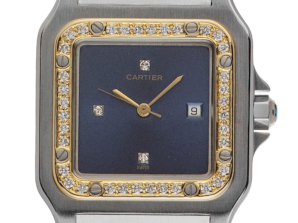 Cartier Santos GM Großes Modell Ref.2961 1987 Full Set sehr gut Vintage