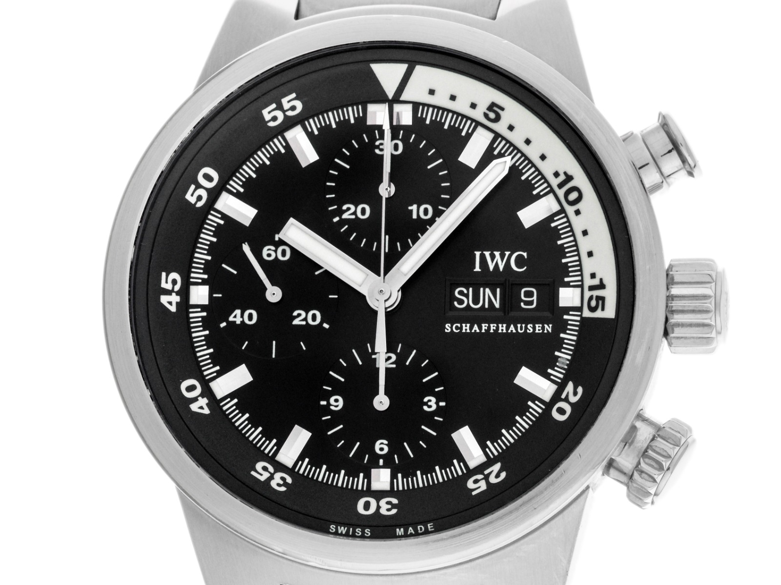 IWC Aquatimer Aquatimer Chronograph Day-Date Ref.IW371928 2007 original Box sehr gut Vintage