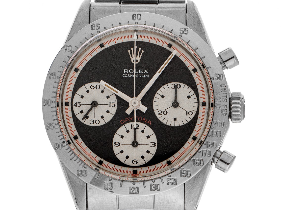 Rolex Daytona Paul Newman Ref.6239 Bj.1968 Full Set original Vintage Unpoliert
