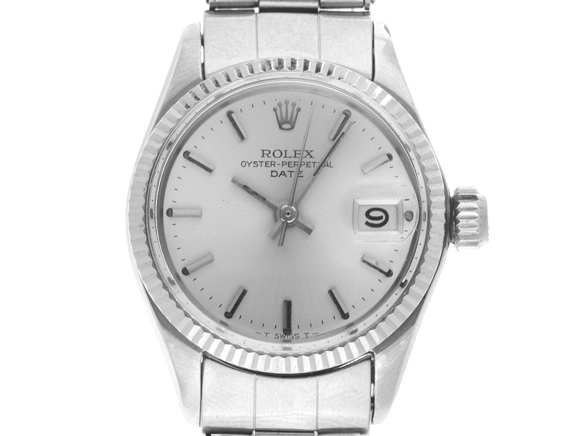 Rolex Oyster Perpetual Date open 6/9 Ref.6516 1967 original Box sehr gut Vintage