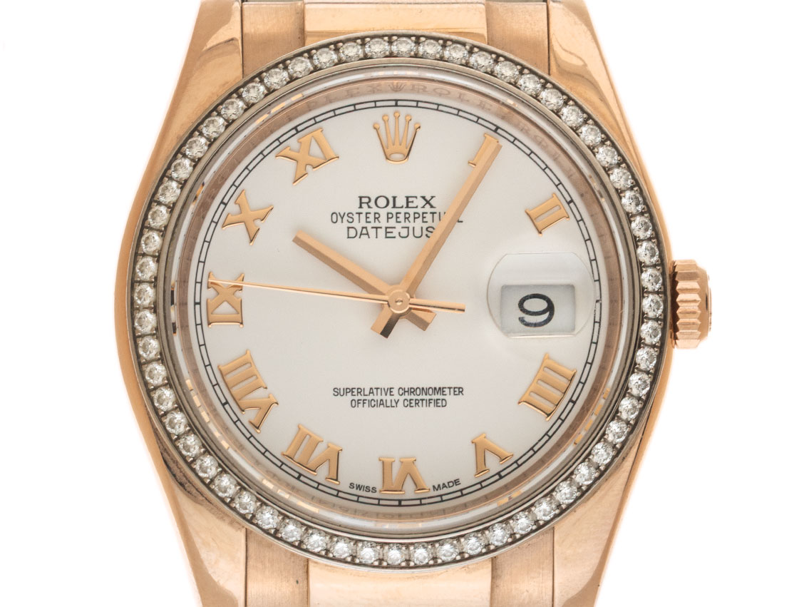 Rolex Datejust Ref.116185BBR 2013 LC 100 Full Set sehr gut Vintage