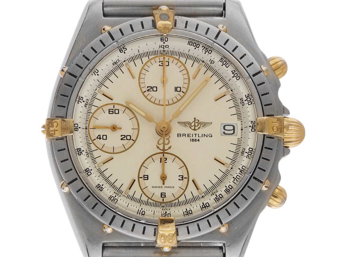 Breitling Chronomat Ref.81950 1996 original Box sehr gut Vintage