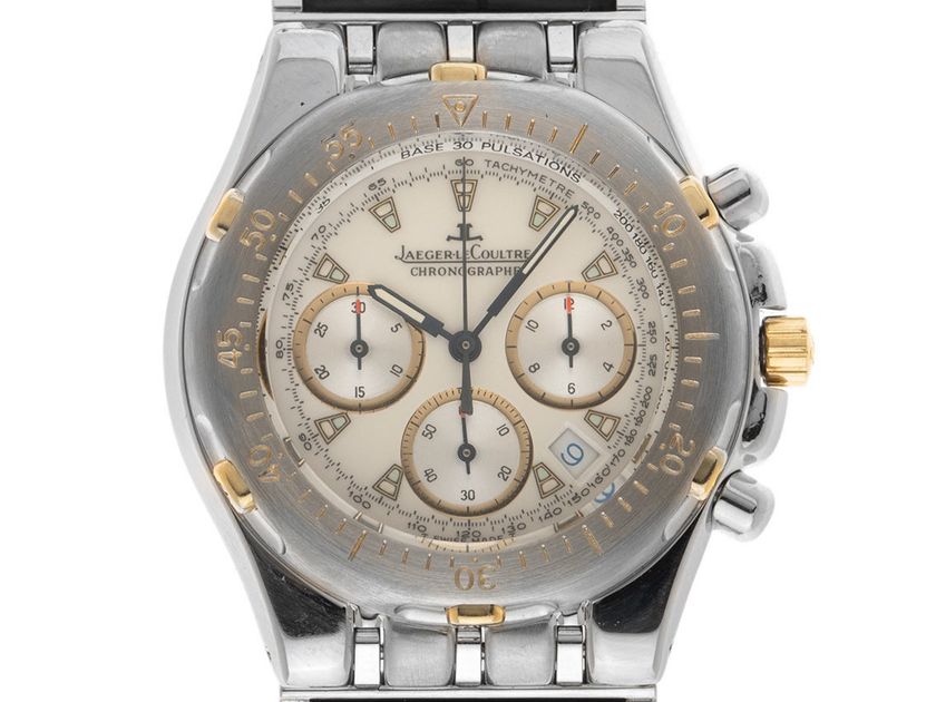 Jaeger-leCoultre Kryos Chronograph Ref.305.5.31 1990 original Box sehr gut Vintage