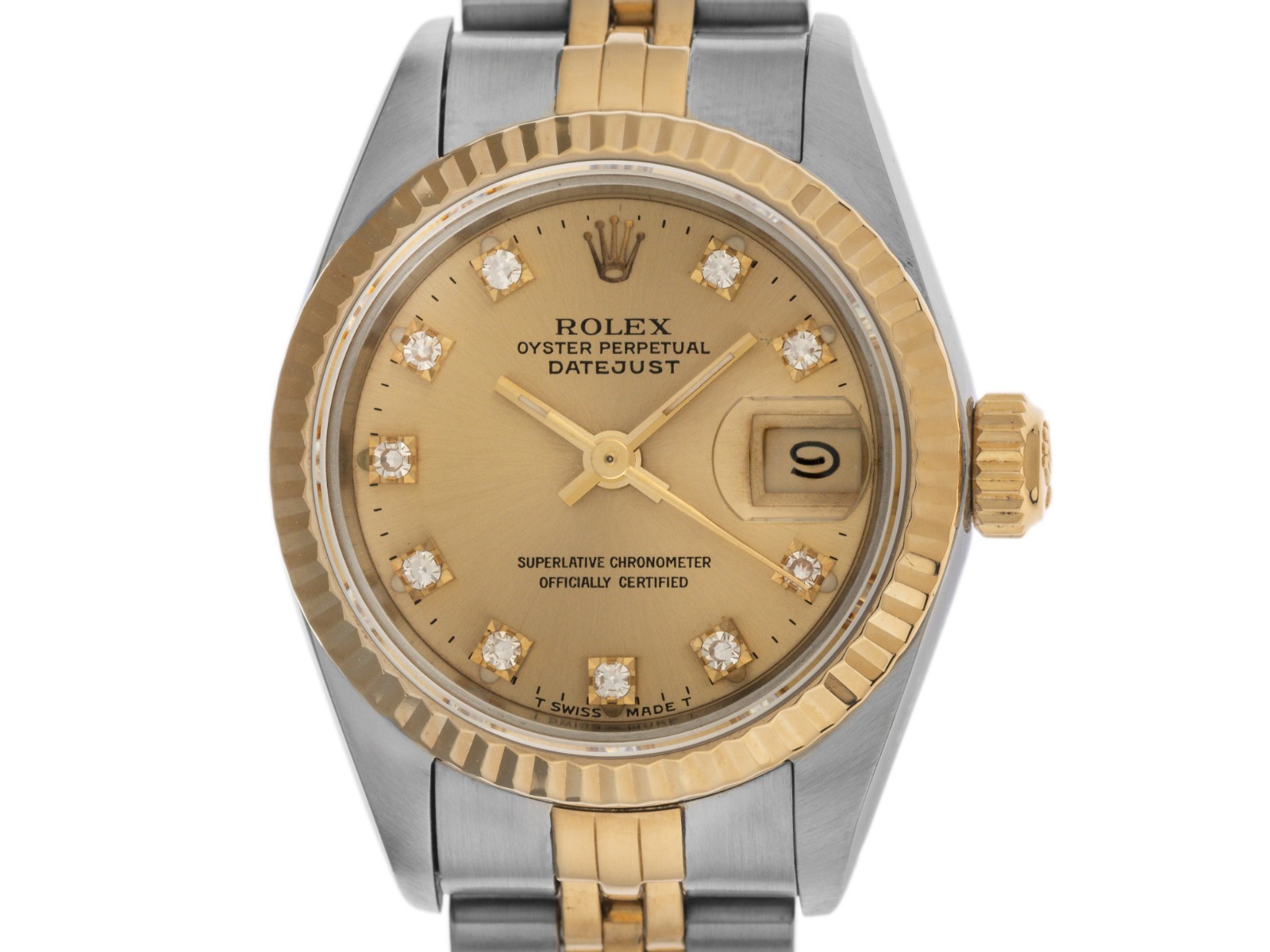 Rolex Datejust Lady Ref.69173 Bj.1990 Full Set sehr gut Vintage 